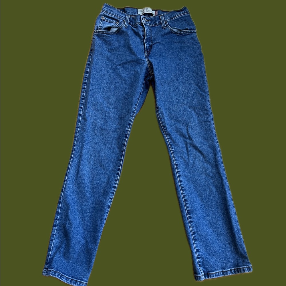 Levis 550 Relaxed Boot Cut Denim Jeans